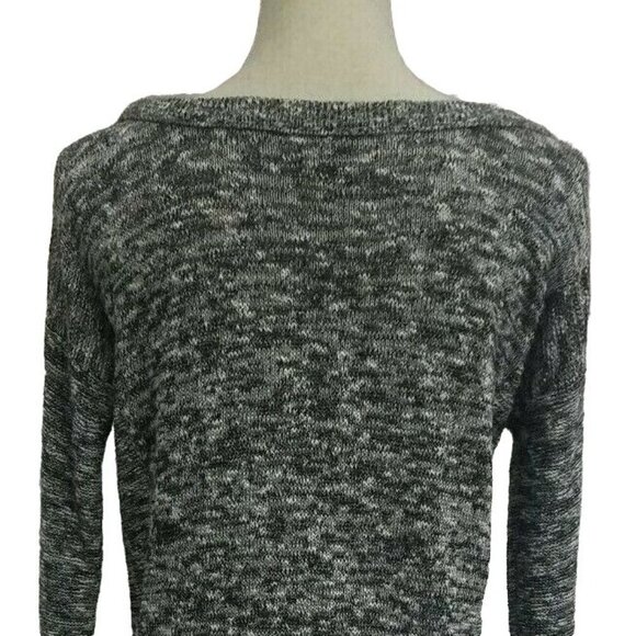 American Eagle Outfitters Womens Sweater Size S/P Heathered Gray - Picture 9 of 12